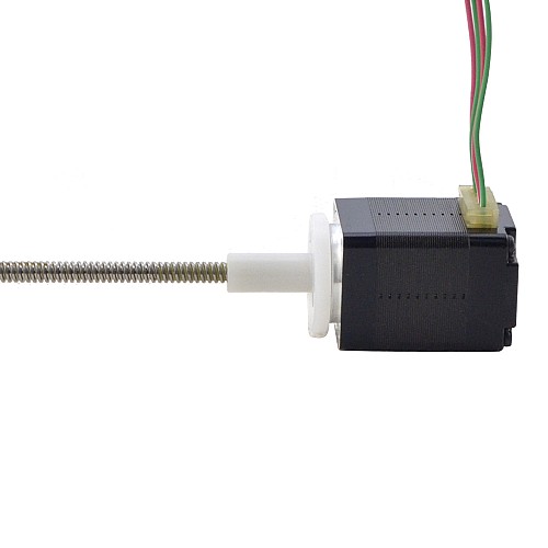 Nema 8 External 28.2mm Stack 0.24A Lead 2mm(0.07874) Length 150mm - 8E11S0244AC5-150RS | StepperOnline CA
