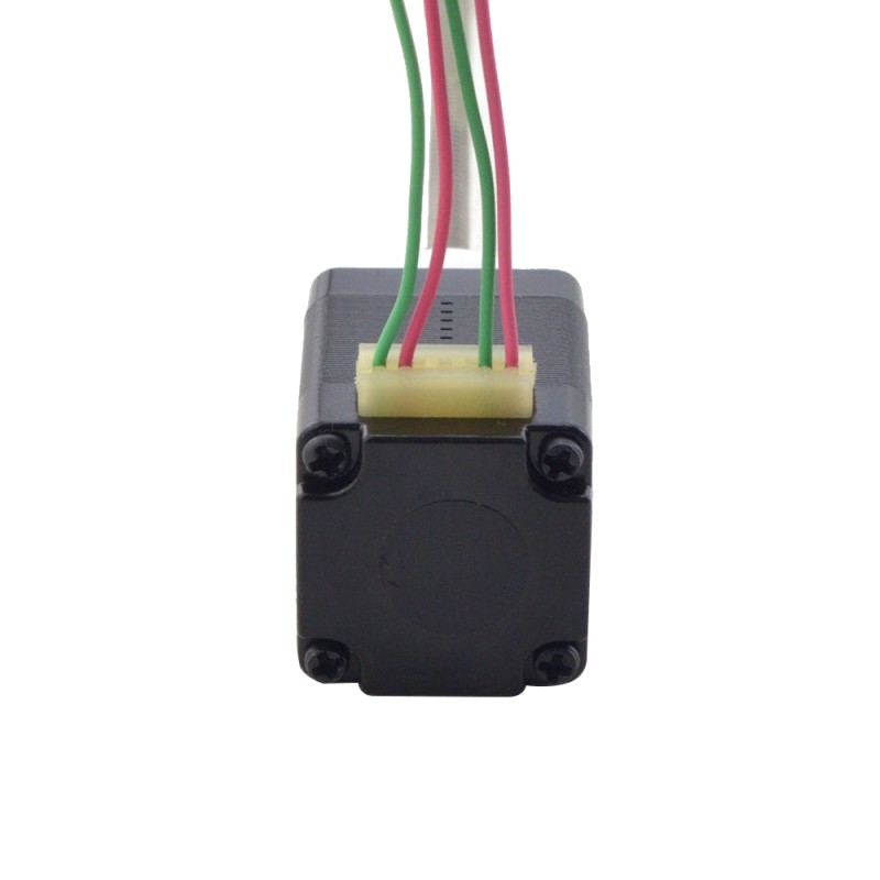 Nema 8 External 28.2mm Stack 0.24A Lead 2mm(0.07874) Length 150mm - 8E11S0244AC5-150RS | StepperOnline CA
