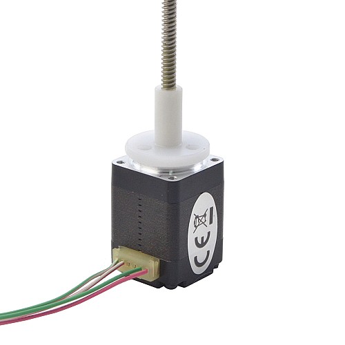 Nema 8 External 28.2mm Stack 0.24A Lead 2mm(0.07874) Length 150mm - 8E11S0244AC5-150RS | StepperOnline CA