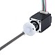 Nema 8 External 30mm Stack 0.24A Lead 0.6096mm(0.024") Length 150mm - 8E11S0244CC4-150RS | StepperOnline CA