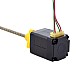 NEMA 8 External Trapezoidal Linear Stepper Motor 0.5A 30mm Stack Screw Lead 2mm(0.07874) Lead Length 100mm - 8E11S0504AC5-100RS | StepperOnline CA