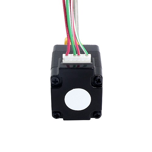 NEMA 8 External Trapezoidal Linear Stepper Motor 0.5A 28.2mm Stack Screw Lead 1mm(0.03937) Lead Length 100mm - 8E11S0504SC5-100RS | StepperOnline CA NEMA 8 External Trapezoidal Linear Stepper Motor 0.5A 28.2mm Stack Screw Lead 1mm(0.03937) Lead Length 100mm - 8E11S0504SC5-100RS | StepperOnline CA