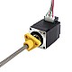 NEMA 8 External Trapezoidal Linear Stepper Motor 0.5A 28.2mm Stack Screw Lead 1mm(0.03937) Lead Length 100mm - 8E11S0504SC5-100RS | StepperOnline CA NEMA 8 External Trapezoidal Linear Stepper Motor 0.5A 28.2mm Stack Screw Lead 1mm(0.03937) Lead Length 100mm - 8E11S0504SC5-100RS | StepperOnline CA