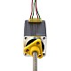 NEMA 8 External Trapezoidal Linear Stepper Motor 0.5A 38.2mm Stack Screw Lead 2mm(0.07874) Lead Length 100mm - 8E15S0504AC5-100RS | StepperOnline CA NEMA 8 External Trapezoidal Linear Stepper Motor 0.5A 38.2mm Stack Screw Lead 2mm(0.07874) Lead Length 100mm - 8E15S0504AC5-100RS | StepperOnline CA