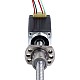 NEMA 8 External Ball Screw Linear Stepper Motor 0.5A 38.2mm Stack Screw Lead 2mm(0.07874) Lead Length 150mm - 8E15S0504BAM5-150RS | StepperOnline CA