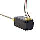 NEMA 8 External Trapezoidal Linear Stepper Motor 0.5A 38.2mm StackScrew Lead 4mm(0.1575) Lead Length 100mm - 8E15S0504DC5-100RS | StepperOnline CA