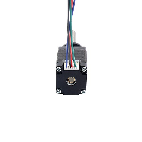 Nema 8 External Trapezoidal Linear Stepper Motor 0.6A 38mm Stack Screw Lead 2mm(0.07874) Lead Length 60mm - 8E15S0604AA2-060RS | StepperOnline CA