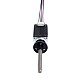Nema 8 External Trapezoidal Linear Stepper Motor 0.6A 38mm Stack Screw Lead 2mm(0.07874) Lead Length 60mm - 8E15S0604AA2-060RS | StepperOnline CA