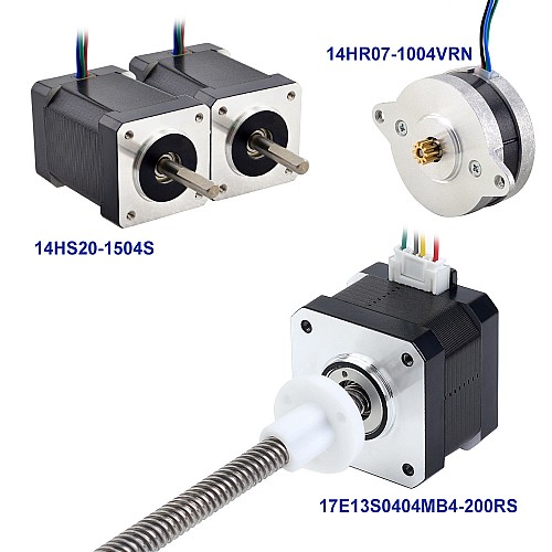 VORON V0.1 BOM of Stepper Motors 14HS20-1504S & 14HR07-1004VRN & 17LS13-0404E-200G - VoronV01 | StepperOnline CA