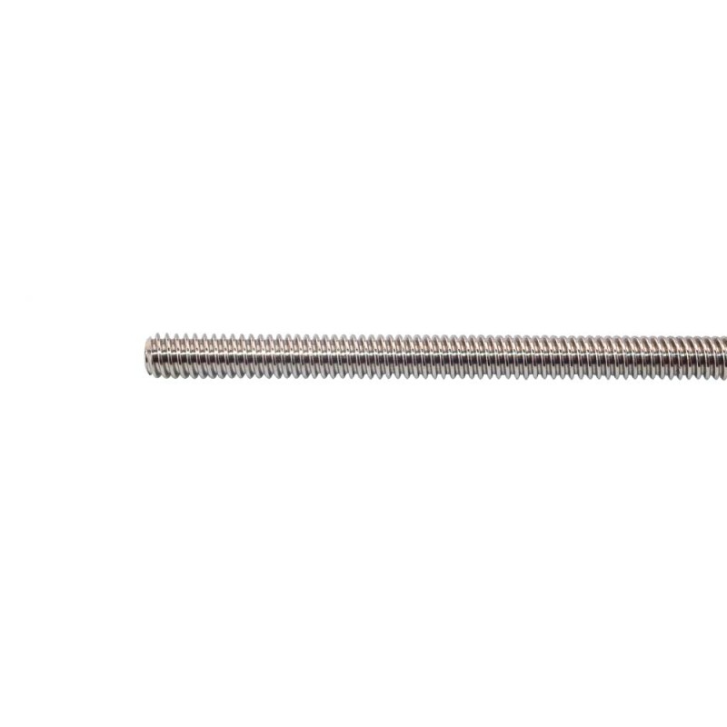 250mm 8mm Diameter 8mm Pitch Trapezoidal Lead Screw & Nut - LSN-S-MB-250 | StepperOnline CA