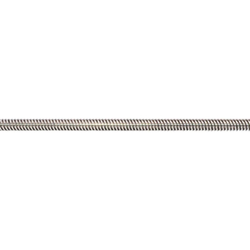 500mm 6.35mm Diameter 2mm Pitch Threaded Rod Lead Screw - LS-AF-500 | StepperOnline CA