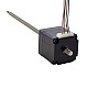 Nema 11 Non-captive 32.2mm Stack 0.42A Lead 0.635mm(0.025) Length 150mm - 11N13S0424ED5-150RS | StepperOnline CA