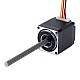 Nema 11 Non-captive 34mm Stack 0.75A Lead 2mm(0.07874) Length 100mm - 11N13S0754AA4-100RS | StepperOnline CA