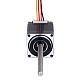 Nema 11 Non-captive 34mm Stack 0.75A Lead 2mm(0.07874) Length 100mm - 11N13S0754AA4-100RS | StepperOnline CA