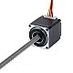 Nema 11 Non-captive 34mm Stack 0.75A Lead 4.877mm(0.192") Length 150mm - 11N13S0754QE4-150RS | StepperOnline CA