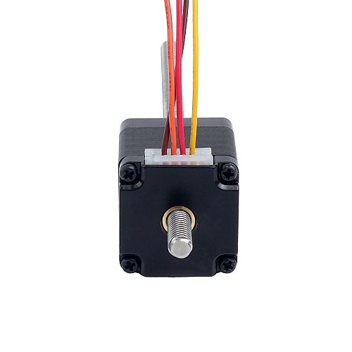 Nema 11 Non-captive 34mm Stack 0.75A Lead 4.877mm(0.192") Length 150mm - 11N13S0754QE4-150RS | StepperOnline CA