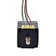 NEMA 11 Non-Captive Acme Linear Stepper Motor 1.0A 32.2mm Stack Screw Lead 1.27mm(0.05) Lead Length 200mm - 11N13S1004FD5-200RS | StepperOnline CA