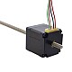 NEMA 11 Non-Captive Acme Linear Stepper Motor 1.0A 32.2mm Stack Screw Lead 2.54mm(0.1) Lead Length 200mm - 11N13S1004GD5-200RS | StepperOnline CA