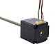 NEMA 11 Non-Captive Acme Linear Stepper Motor 1.0A 32.2mm Stack Screw Lead 5.08mm(0.2) Lead Length 200mm - 11N13S1004HD5-200RS | StepperOnline CA