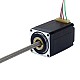 NEMA 11 Non-Captive Acme Linear Stepper Motor 1.0A 46mm Stack Screw Lead 0.635mm(0.025) Lead Length 250mm - 11N18S1004ED5-250RS | StepperOnline CA