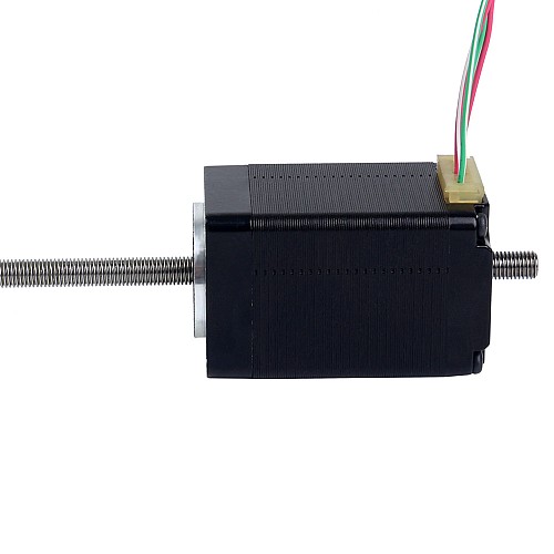NEMA 11 Non-Captive Acme Linear Stepper Motor 1.0A 46mm Stack Screw Lead 0.635mm(0.025) Lead Length 250mm - 11N18S1004ED5-250RS | StepperOnline CA