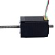 NEMA 11 Non-Captive Acme Linear Stepper Motor 1.0A 46mm Stack Screw Lead 0.635mm(0.025) Lead Length 250mm - 11N18S1004ED5-250RS | StepperOnline CA