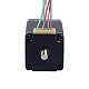 NEMA 11 Non-Captive Acme Linear Stepper Motor 1.0A 46mm Stack Screw Lead 0.635mm(0.025) Lead Length 250mm - 11N18S1004ED5-250RS | StepperOnline CA