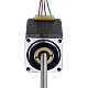 NEMA 11 Non-Captive Acme Linear Stepper Motor 1.0A 46mm Stack Screw Lead 0.635mm(0.025) Lead Length 250mm - 11N18S1004ED5-250RS | StepperOnline CA