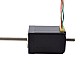 NEMA 11 Non-Captive Acme Linear Stepper Motor 1.0A 46mm Stack Screw Lead 1.27mm(0.05) Lead Length 200mm - 11N18S1004FD5-200RS | StepperOnline CA