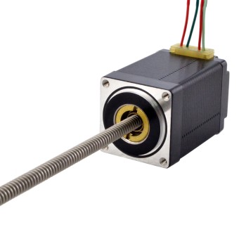 NEMA 11 Non-Captive Acme Linear Stepper Motor 1.0A 46mm Stack Screw Lead 1.27mm(0.05") Lead Length 200mm