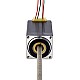 NEMA 11 Non-Captive Acme Linear Stepper Motor 1.0A 46mm Stack Screw Lead 1.27mm(0.05) Lead Length 200mm - 11N18S1004FD5-200RS | StepperOnline CA