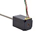 NEMA 11 Non-Captive Acme Linear Stepper Motor 1.0A 46mm Stack Screw Lead 2.54mm(0.1) Lead Length 200mm - 11N18S1004GD5-200RS | StepperOnline CA