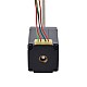 NEMA 11 Non-Captive Acme Linear Stepper Motor 1.0A 46mm Stack Screw Lead 2.54mm(0.1) Lead Length 200mm - 11N18S1004GD5-200RS | StepperOnline CA