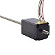 NEMA 11 Non-Captive Acme Linear Stepper Motor 1.0A 46mm Stack Screw Lead 5.08mm(0.2) Lead Length 200mm - 11N18S1004HD5-200RS | StepperOnline CA