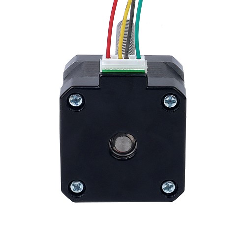 Nema 17 External 34mm Stack 0.4A Lead 4mm(0.15748) Length 100mm - 17E13S0404DB4-100RS | StepperOnline CA Nema 17 External 34mm Stack 0.4A Lead 4mm(0.15748) Length 100mm - 17E13S0404DB4-100RS | StepperOnline CA