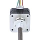 Nema 17 External 34mm Stack 0.4A Lead 4mm(0.15748) Length 100mm - 17E13S0404DB4-100RS | StepperOnline CA Nema 17 External 34mm Stack 0.4A Lead 4mm(0.15748) Length 100mm - 17E13S0404DB4-100RS | StepperOnline CA