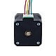 Nema 17 Non-captive 34mm Stack 0.4A Lead 2mm(0.07874) Length 100mm - 17N13S0404AF4-100RS | StepperOnline CA