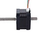 Nema 17 Non-captive 26Ncm(36.81oz.in) 34mm Stack 0.4A Lead 8mm(0.31496") Length 320mm - 17N13S0404MB4-320RS | StepperOnline CA