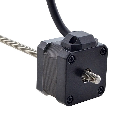 NEMA 17 Non-Captive Acme Linear Stepper Motor 1.5A 34mm Stack Screw Lead 1.27mm(0.05) Lead Length 200mm - 17N13S1504FF5-200RS | StepperOnline CA NEMA 17 Non-Captive Acme Linear Stepper Motor 1.5A 34mm Stack Screw Lead 1.27mm(0.05) Lead Length 200mm - 17N13S1504FF5-200RS | StepperOnline CA