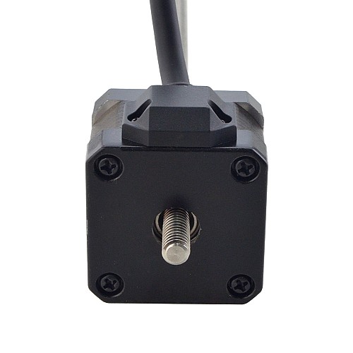 NEMA 17 Non-Captive Acme Linear Stepper Motor 1.5A 34mm Stack Screw Lead 1.27mm(0.05) Lead Length 200mm - 17N13S1504FF5-200RS | StepperOnline CA NEMA 17 Non-Captive Acme Linear Stepper Motor 1.5A 34mm Stack Screw Lead 1.27mm(0.05) Lead Length 200mm - 17N13S1504FF5-200RS | StepperOnline CA