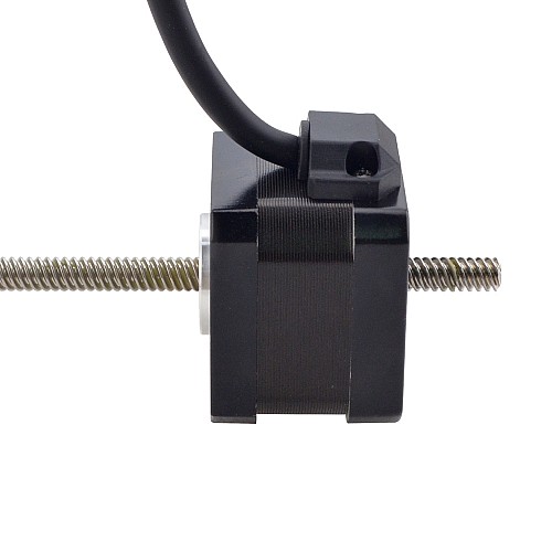 NEMA 17 Non-Captive Acme Linear Stepper Motor 1.5A 34mm Stack Screw Lead 6.35mm(0.25) Lead Length 200mm - 17N13S1504RF5-200RS | StepperOnline CA NEMA 17 Non-Captive Acme Linear Stepper Motor 1.5A 34mm Stack Screw Lead 6.35mm(0.25) Lead Length 200mm - 17N13S1504RF5-200RS | StepperOnline CA