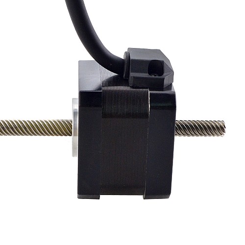 NEMA 17 Non-Captive Acme Linear Stepper Motor 1.5A 34mm Stack Screw Lead 12.7mm(0.5) Lead Length 200mm - 17N13S1504WF5-200RS | StepperOnline CA NEMA 17 Non-Captive Acme Linear Stepper Motor 1.5A 34mm Stack Screw Lead 12.7mm(0.5) Lead Length 200mm - 17N13S1504WF5-200RS | StepperOnline CA