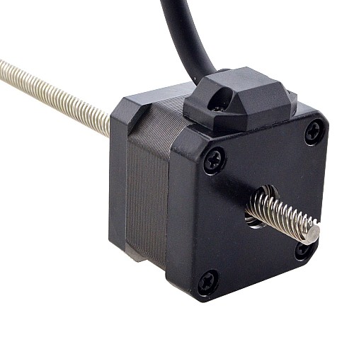NEMA 17 Non-Captive Acme Linear Stepper Motor 1.5A 34mm Stack Screw Lead 12.7mm(0.5) Lead Length 200mm - 17N13S1504WF5-200RS | StepperOnline CA NEMA 17 Non-Captive Acme Linear Stepper Motor 1.5A 34mm Stack Screw Lead 12.7mm(0.5) Lead Length 200mm - 17N13S1504WF5-200RS | StepperOnline CA