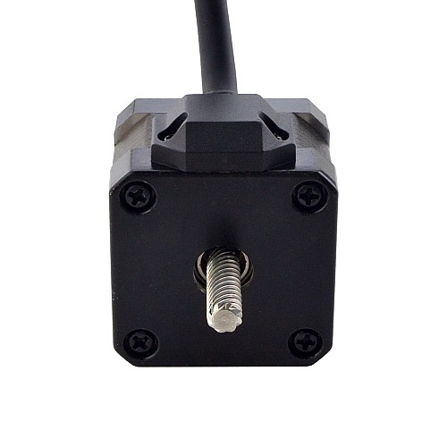 NEMA 17 Non-Captive Acme Linear Stepper Motor 1.5A 34mm Stack Screw Lead 12.7mm(0.5) Lead Length 200mm - 17N13S1504WF5-200RS | StepperOnline CA NEMA 17 Non-Captive Acme Linear Stepper Motor 1.5A 34mm Stack Screw Lead 12.7mm(0.5) Lead Length 200mm - 17N13S1504WF5-200RS | StepperOnline CA