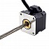 CN On Sale - NEMA 17 Non-Captive Acme Linear Stepper Motor 1.5A 34mm Stack Screw Lead 25.4mm(1") Lead Length 200mm