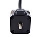 NEMA 17 Non-Captive Acme Linear Stepper Motor 1.5A 34mm Stack Screw Lead 25.4mm(1) Lead Length 200mm - 17N13S1504YF5-200RS | StepperOnline CA