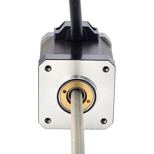 NEMA 17 Non-Captive Acme Linear Stepper Motor 2.5A 48mm Stack Screw Lead 1.27mm(0.05) Lead Length 200mm - 17N19S2504FF5-200RS | StepperOnline CA NEMA 17 Non-Captive Acme Linear Stepper Motor 2.5A 48mm Stack Screw Lead 1.27mm(0.05) Lead Length 200mm - 17N19S2504FF5-200RS | StepperOnline CA