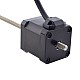 NEMA 17 Non-Captive Acme Linear Stepper Motor 2.5A 48mm Stack Screw Lead 2.54mm(0.1) Lead Length 200mm - 17N19S2504GF5-200RS | StepperOnline CA