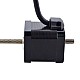 NEMA 17 Non-Captive Acme Linear Stepper Motor 2.5A 48mm Stack Screw Lead 12.7mm(0.5) Lead Length 200mm - 17N19S2504WF5-200RS | StepperOnline CA