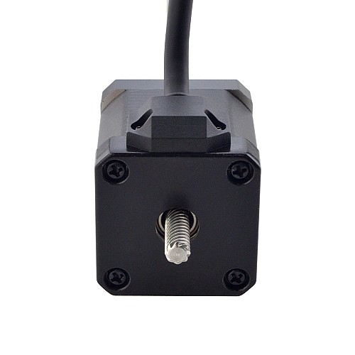 NEMA 17 Non-Captive Acme Linear Stepper Motor 2.5A 48mm Stack Screw Lead 12.7mm(0.5) Lead Length 200mm - 17N19S2504WF5-200RS | StepperOnline CA